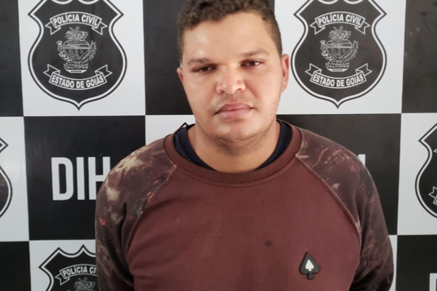 Leandro Lima Silva, que, segundo a polícia, matou pelo menos oito pessoas em Goiânia com a ajuda do seu irmão (Foto: Polícia Civil)
