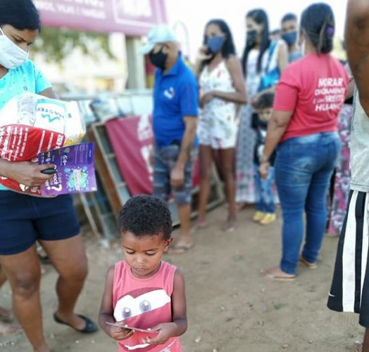 Campanha pede agasalhos para moradores do Alto da Boa Vista