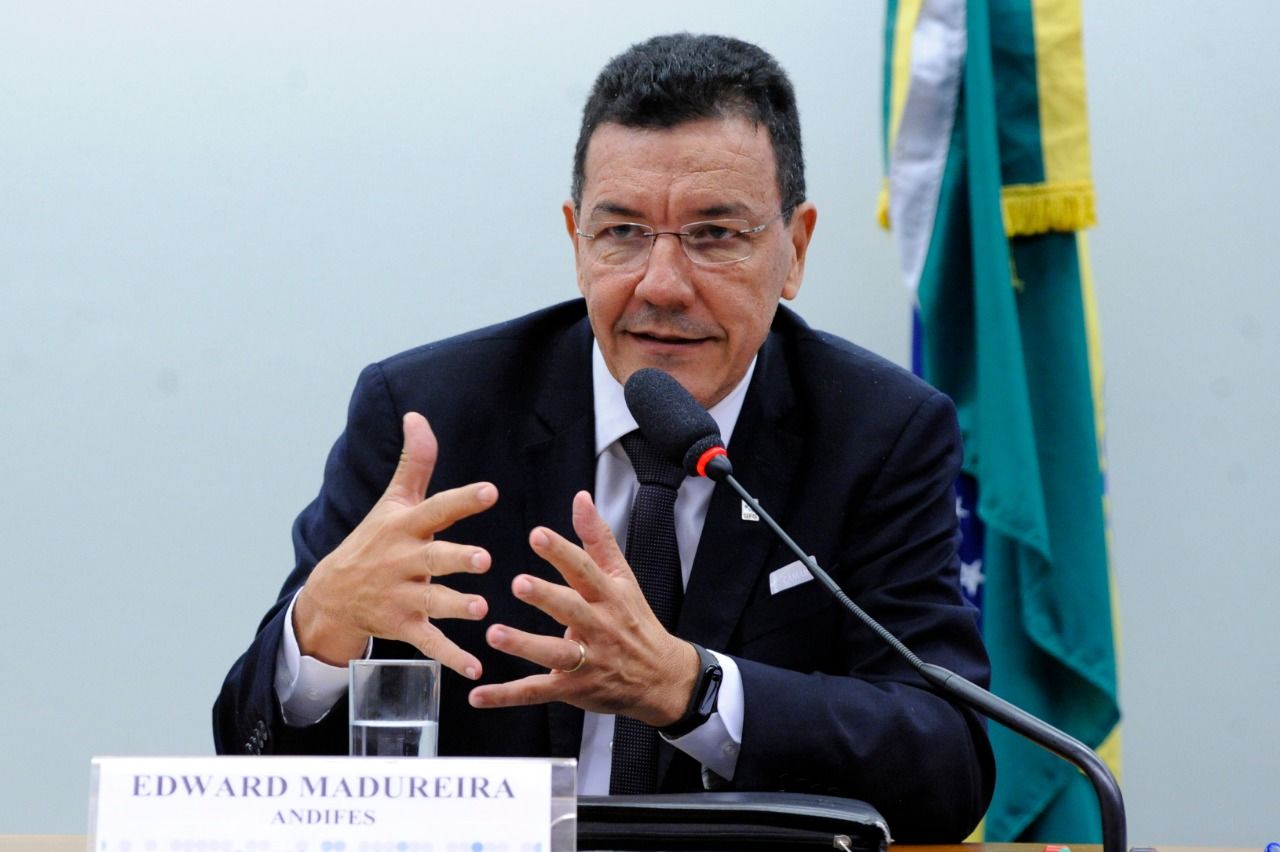 O reitor da Universidade Federal de Goiás (UFG), Edward Madureira Brasil, testou positivo para a covid-19. (Foto: Cleia Viana/ Câmara dos Deputados)