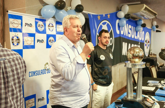 Marco Bobsin, 68 anos, vice-presidente do Grêmio (Foto: Redes sociais)