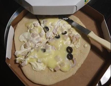 Pizza da Subway vira meme nas redes sociais