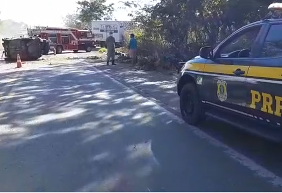 Ultrapassagem indevida deixa dois mortos e dois gravemente feridos em Campinorte