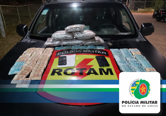 Polícia prende traficantes de drogas e apreende R$ 90 mil em espécie