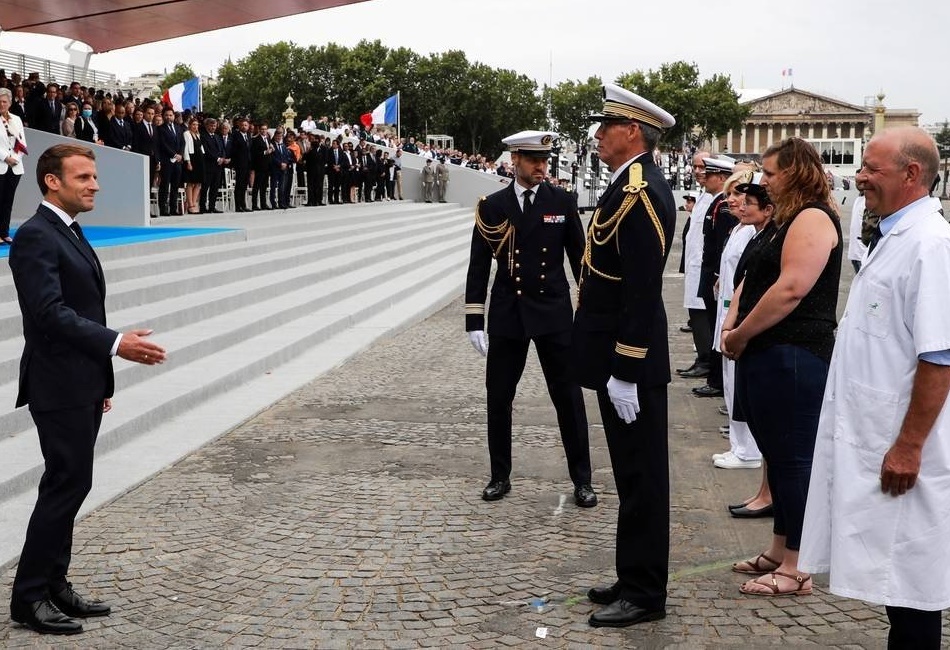 França realiza pequena comemoração no dia da Queda da Bastilha