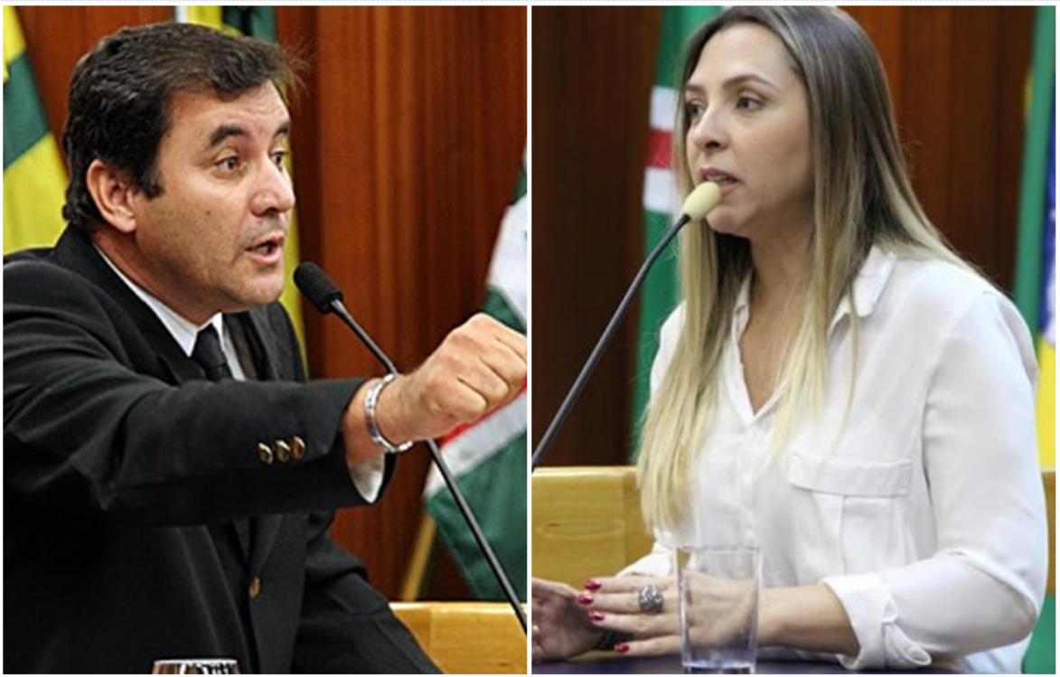 Clécio Alves e Tatiana Lemos discutem durante votação na Câmara Municipal; vídeo