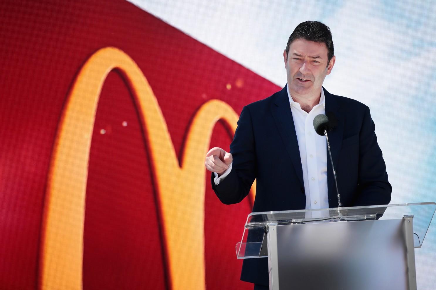 Steve Easterbrook, ex-CEO do Mc Donald's (Foto: Los Angeles Times)