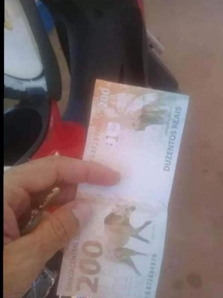 O Banco Central fez alerta sobre golpes com cédulas falsas de R$ 200 que estariam circulando no Rio de Janeiro. Nova nota ainda não foi lançada. (Foto: reprodução)