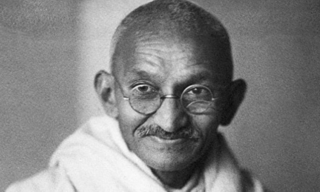 Mahatma Gandhi Foto: Reprodução