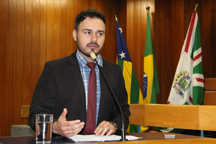Secretário de Assistência Social da prefeitura de Goiânia, Mizair Lemes Júnior (Foto: Câmara Municipal)