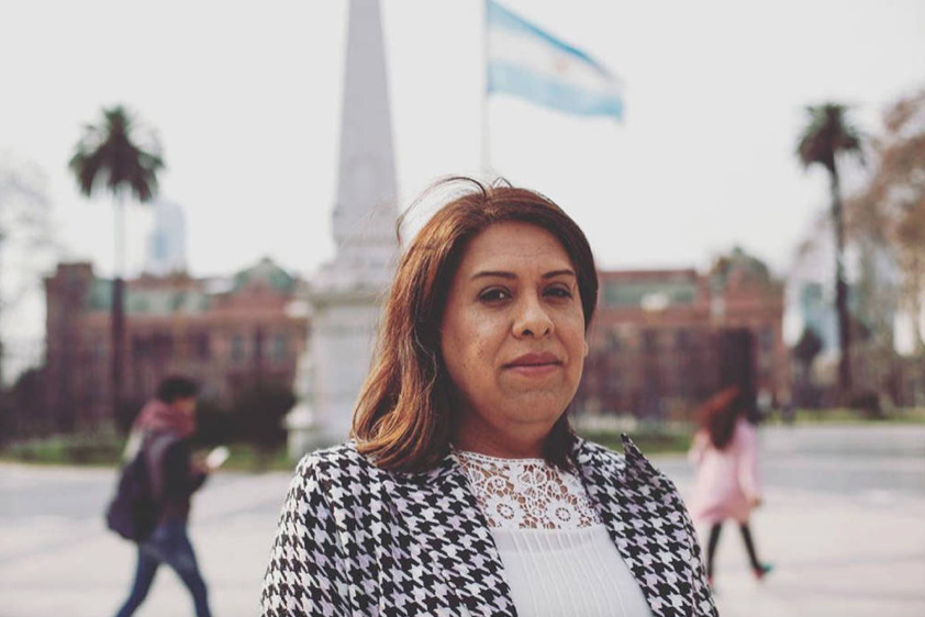 Alba Rueda, a primeira mulher trans a ocupar uma subsecretaria de Estado na Argentina - Foto/Instagram