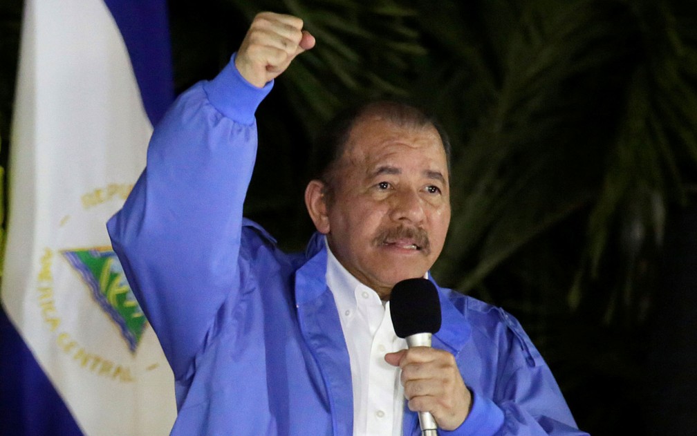 Presidente da Nicarágua, Daniel Ortega (Foto: Reprodução)