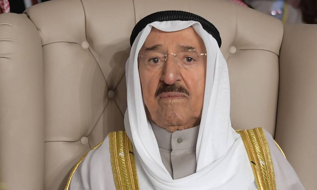 O emir do Kuwait, Sabah al-Ahmad al-Sabah
