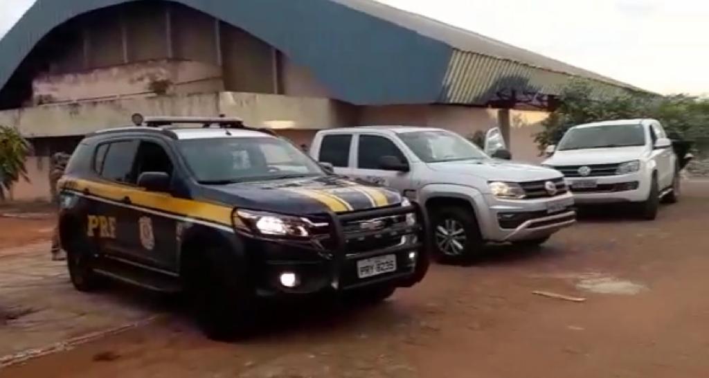 Dupla é presa suspeita de roubar máquinas agrícolas no norte de Goiás