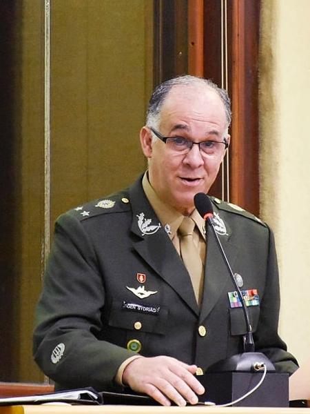 O chefe do Centro de Inteligência do Exército, general de brigada Carlos Augusto Fecury Sydrião, , morreu hoje de covid-19. (Foto: Assembleia Legislativa do Rio Grande do Norte)