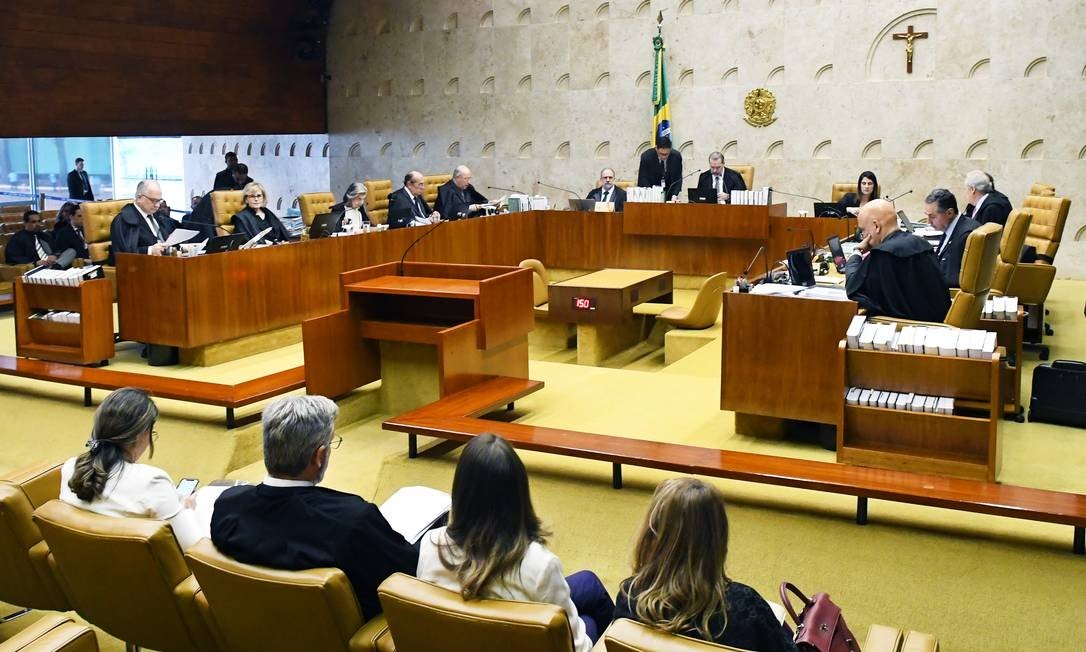 Plenário do Supremo Tribunal Federal (STF) (Foto: Carlos Alves Moura / Agência O Globo)