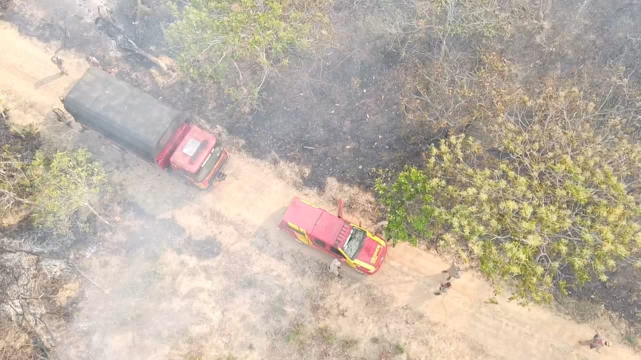 Parque Nacional da Chapada dos Veadeiros é fechado por causa de incêndio