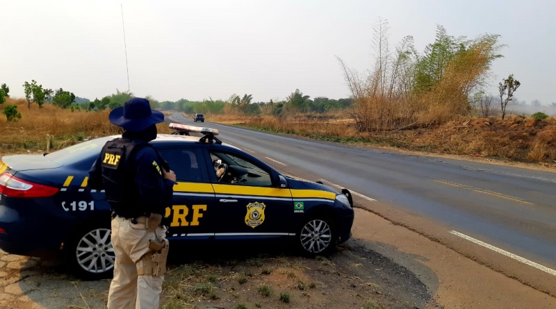 PRF registrou 514 infrações nas rodovias goianas no final de semana