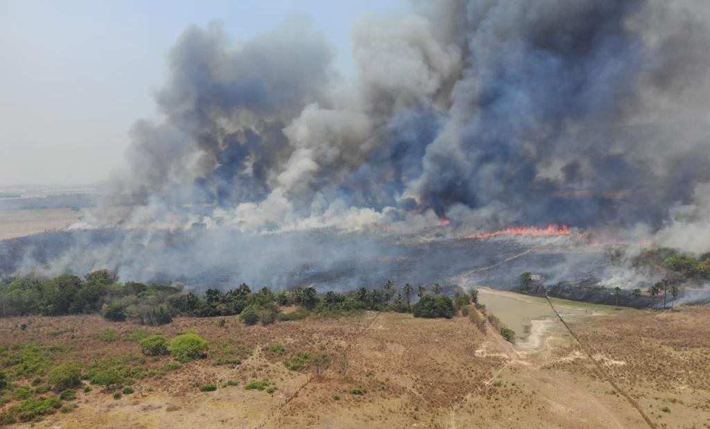 Governo notifica ICMBio sobre uso de retardante de fogo na Chapada dos Veadeiros