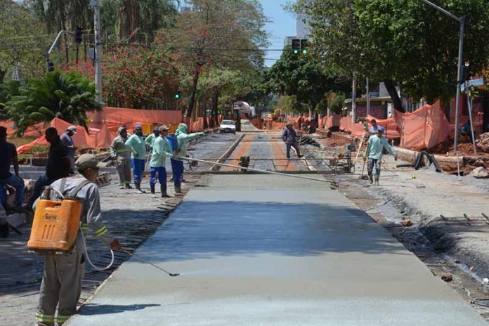A Av. Goiás, em Goiânia, está novamente interditada por conta das obras do BRT. Agora, será no trecho entre as av. Anhanguera e Paranaíba. (Foto ilustrativa/divulgação)