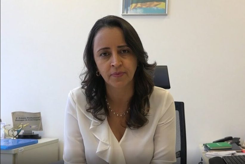 Superintendente de Vigilância em Saúde de Goiás, Flúvia Amorim (Foto: Reprodução)