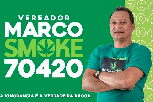 Marco Smoke, candidato vereador no Recife: 