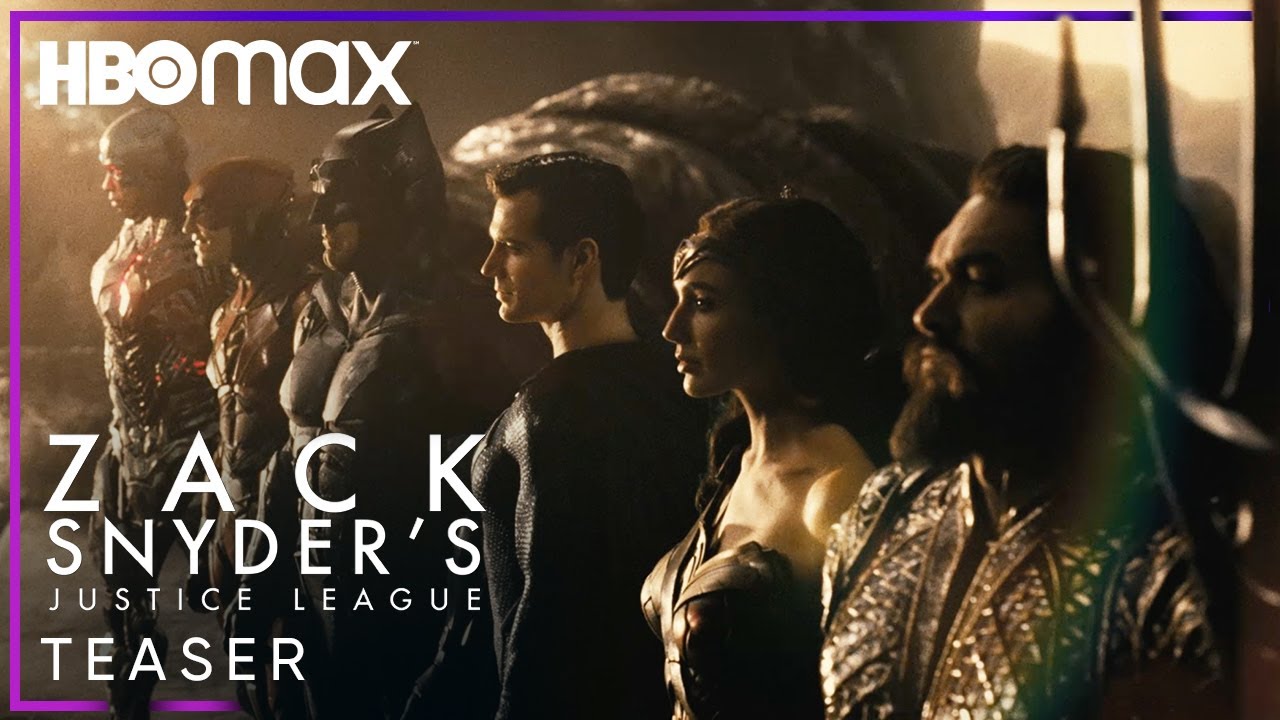HBO Max libera trailer em cores de nova versão de 'Liga da Justiça'
