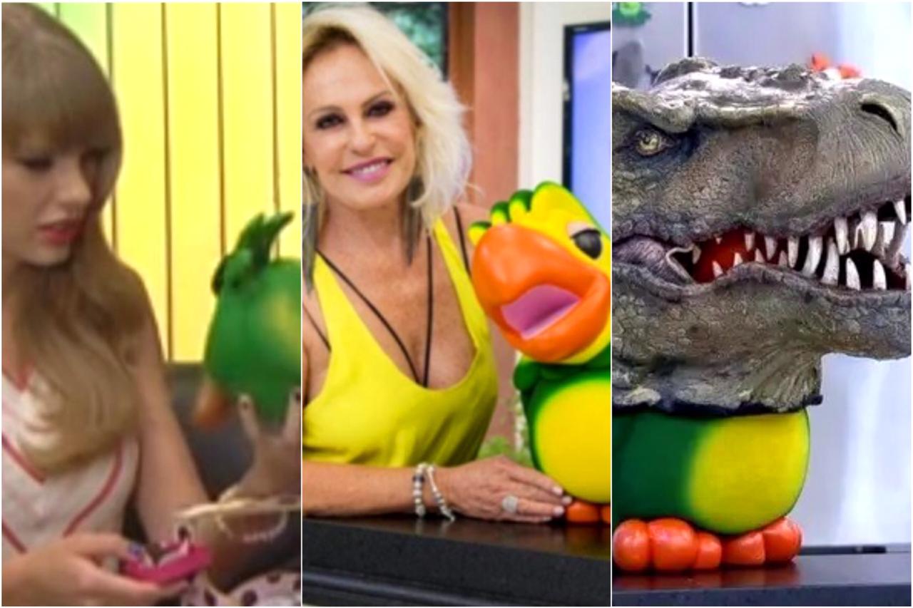 Ana Maria Braga Tom Veiga Louro José: Relembre os melhores momentos do papagaio no Mais Você