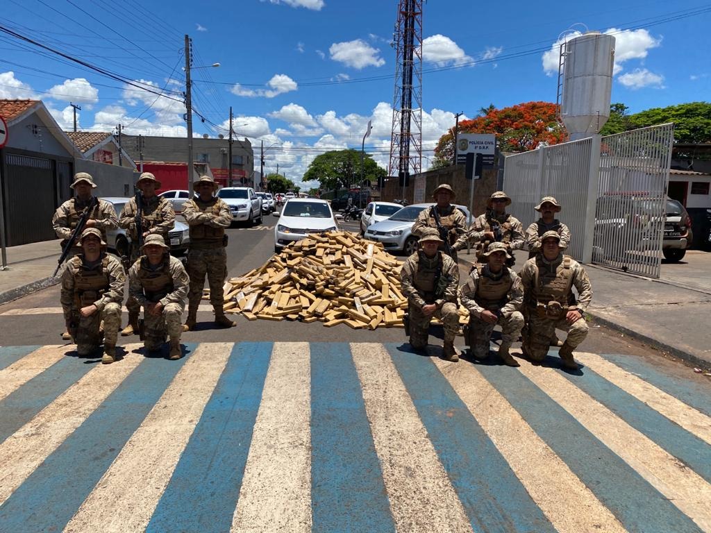 Polícia apreende três toneladas de maconha em Rio Verde