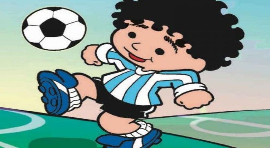 Mauricio de Sousa criou desenho em homenagem a Maradona, mas não teve continuidade
