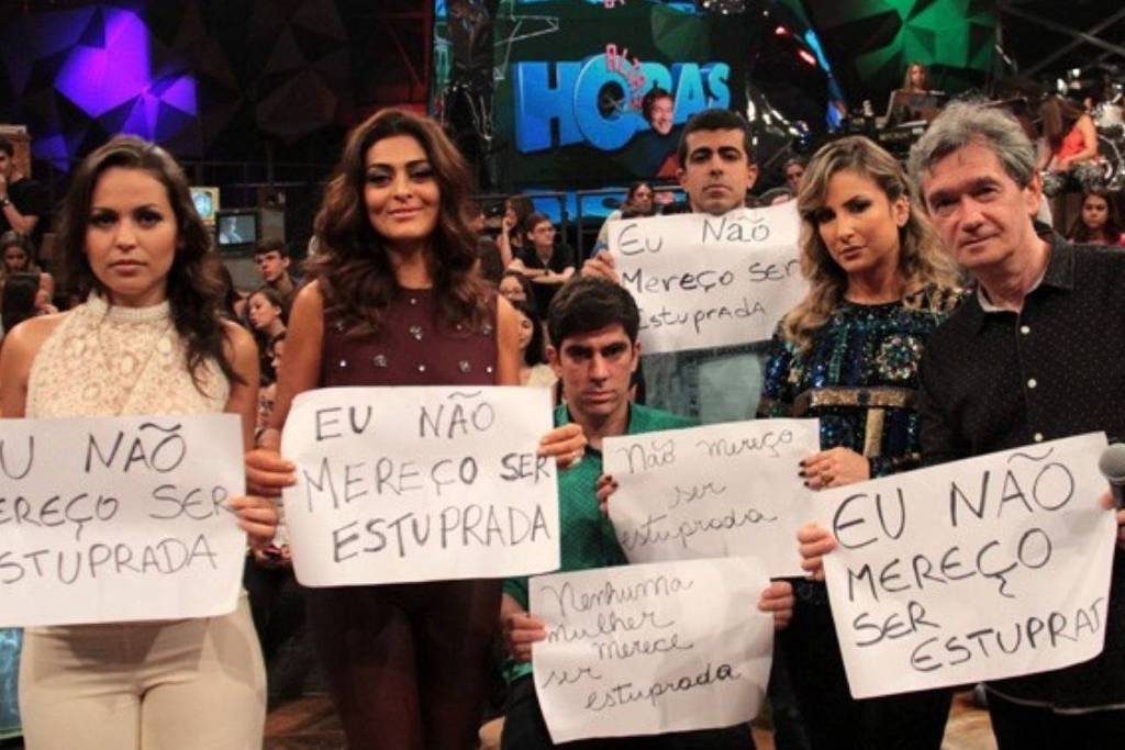 Marcius Melhem já participou de campanha antiestupro na Globo