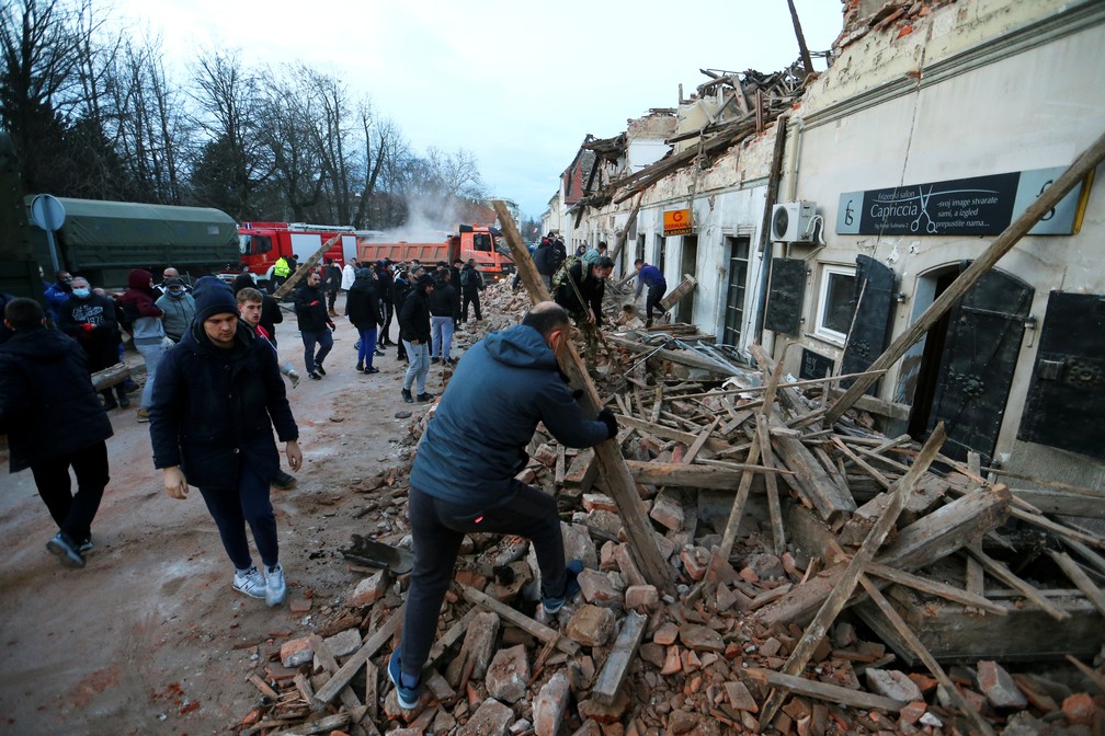 Terremoto deixa ao menos 7 mortos e 26 feridos na Croácia