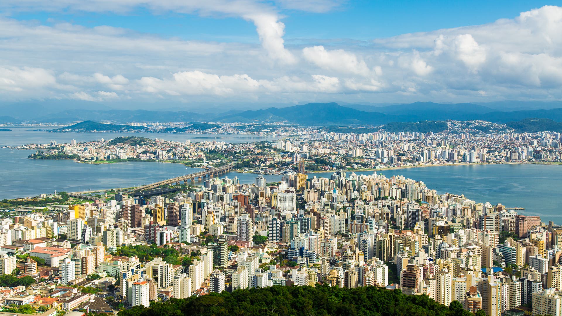 Florianópolis, capital de Santa Catarina (Foto: Leonardo Sousa)