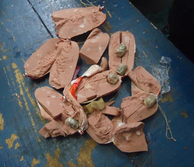 Uma mulher, de 30 anos, foi presa suspeita de tentar repassar drogas a um detento da Unidade Prisional Regional (UPR) de Itumbiara. (Foto: divulgação/DGAP)