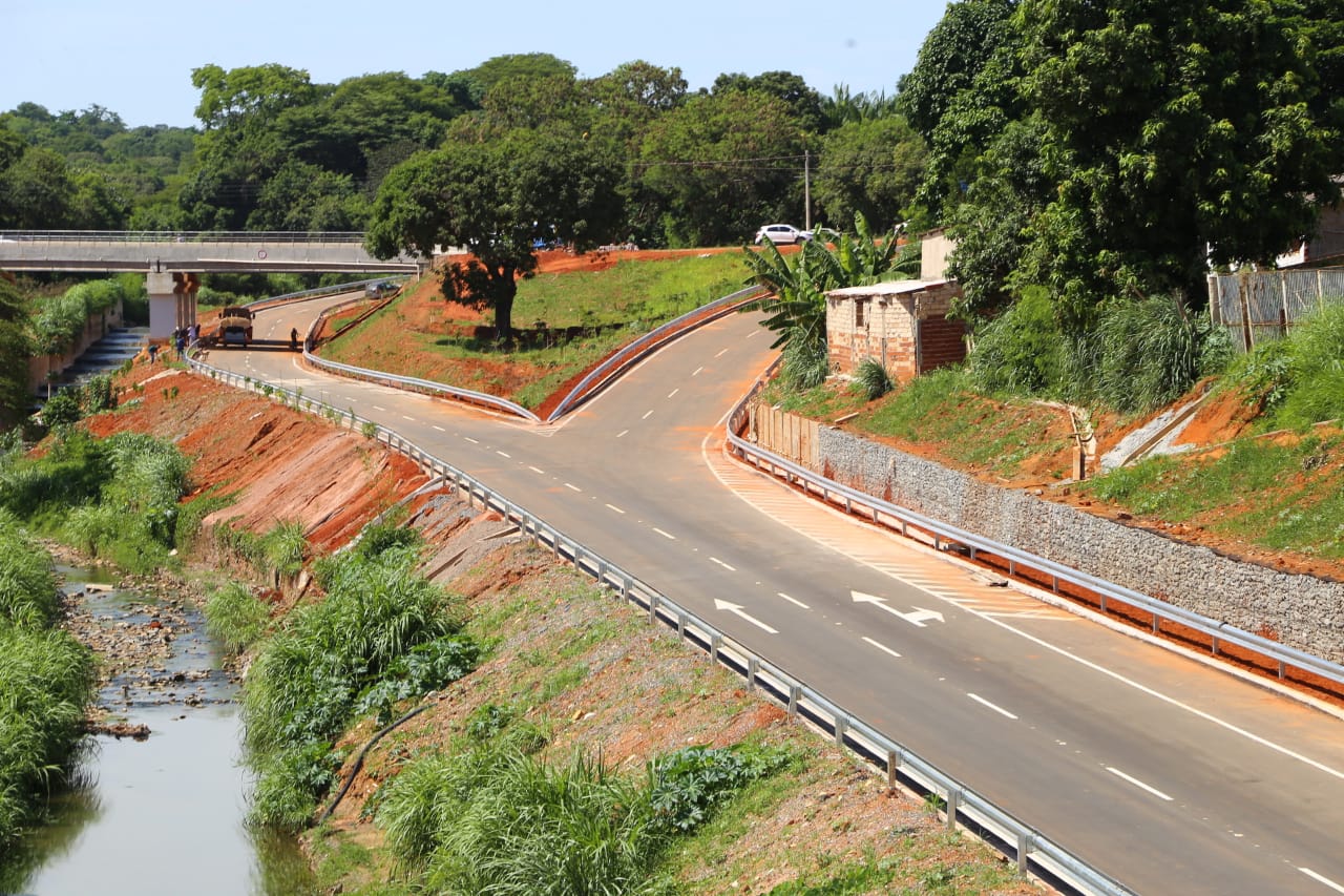 Após 15 meses de obras, o prolongamento da Marginal Botafogo, em Goiânia, será liberado nesta quarta-feira (23). (Foto: Prefeitura de Goiânia)