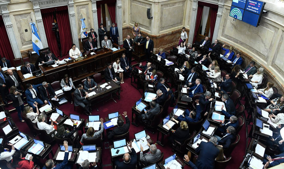 Senado da Argentina (Foto: Divulgação)