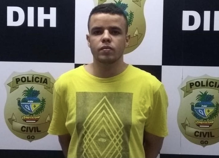 Pedro Bento, um dos suspeitos presos pela Polícia Civil (Foto: PC)