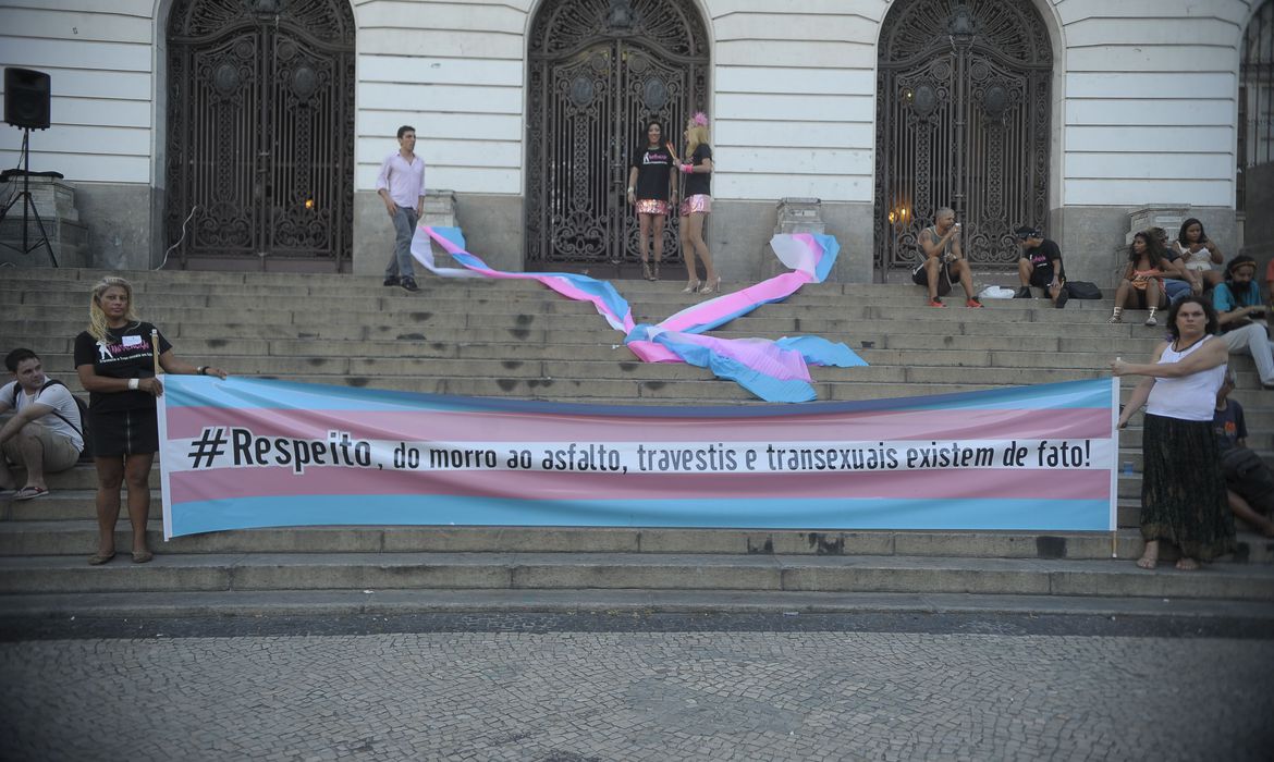 Em 2020, foram assassinadas 175 pessoas transexuais no país, segundo levantamento pela Associação Nacional de Travestis e Transexuais(Antra).(Tomaz Silva/Agência Brasil)
