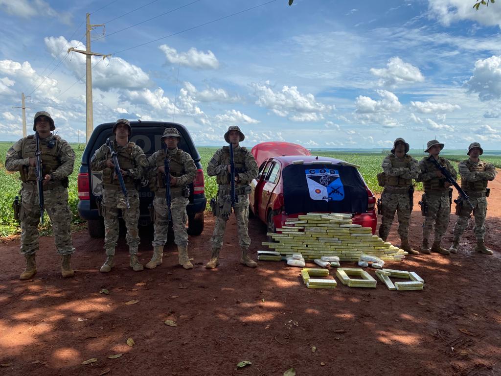 Polícia prende um e apreende R$ 350 mil em drogas