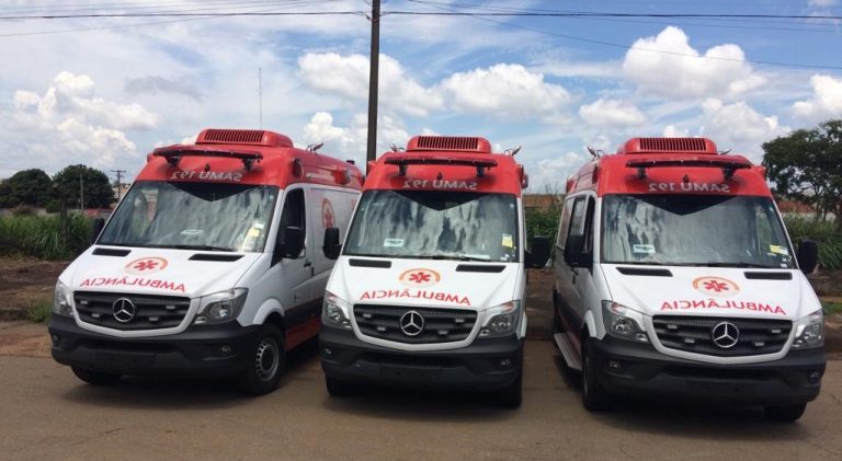 Prefeitura de Goiânia disponibiliza até 17 veículos do Samu para pacientes de Manaus
