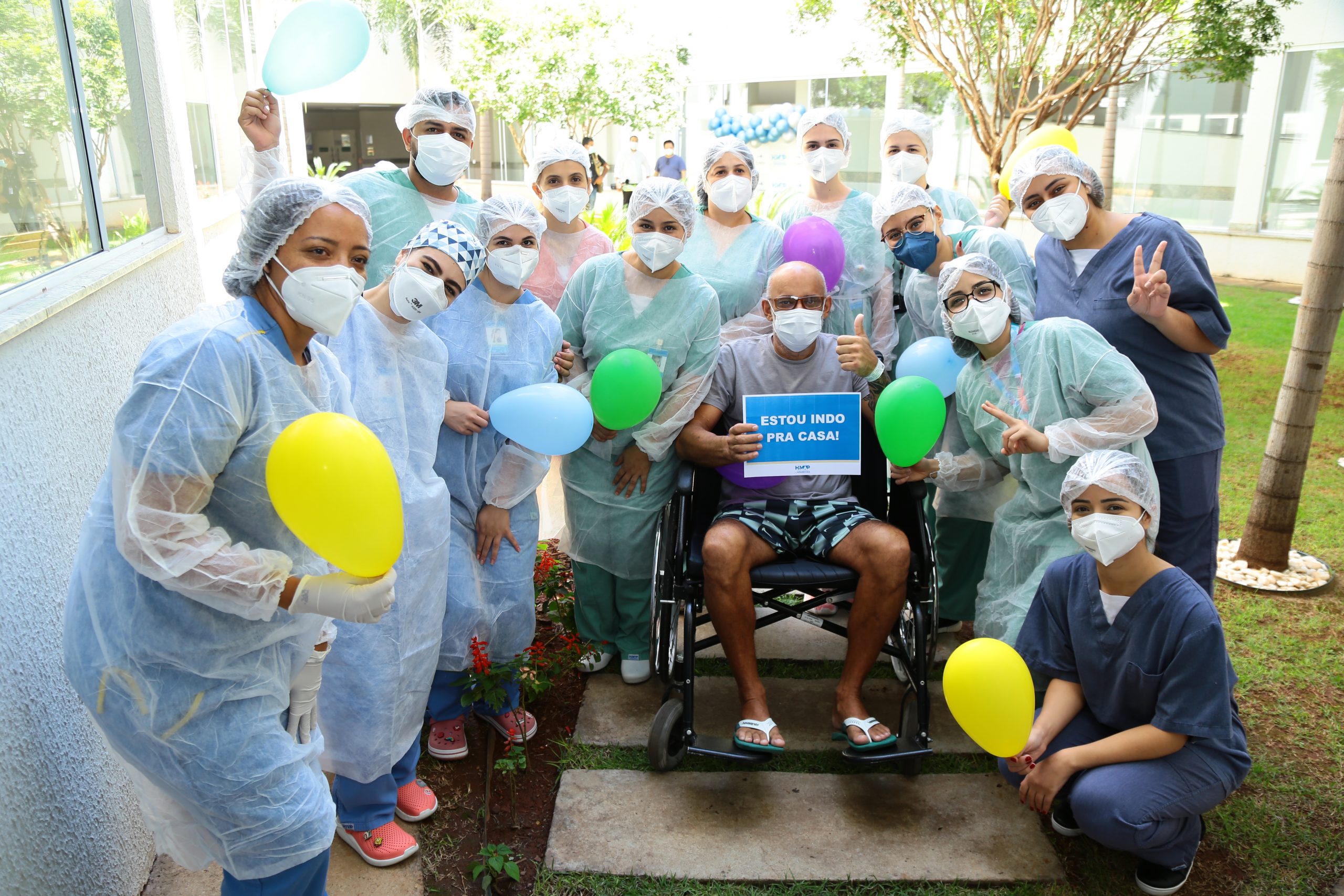 Sexto manauara tem alta do Hospital Municipal de Aparecida de Goiânia