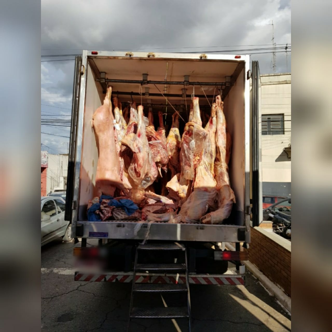 Cinco empresários foram presos suspeitos de roubar uma carga de cortes nobres bovinos em Cocalzinho de Goiás. (Foto: divulgaçã/Polícia Civil)