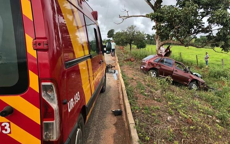 Acidente que aconteceu na GO-164, entre São Luís de Montes Belos e Aurilândia, deixou uma pessoa morta nesta sexta-feira (19)