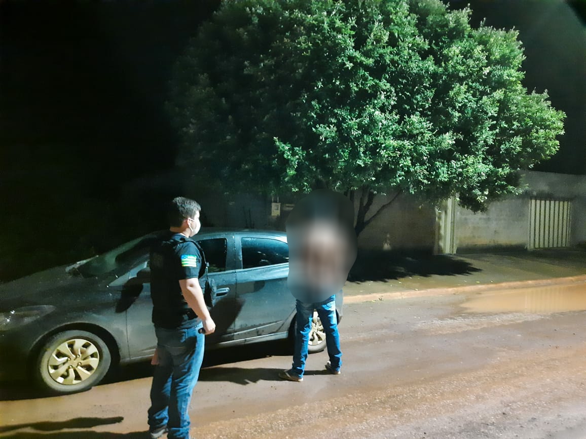 A Polícia Civil prendeu, na sexta-feira (19), um homem de 34 anos considerado um dos maiores estupradores da região Norte de Goiás. (Foto: divulgação/Polícia Civil)