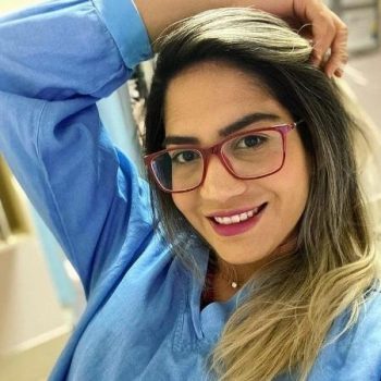 A fisioterapeuta Talyssa Taques, de 27 anos, teve uma crise de sonambulismo e caiu do terceiro andar de um hotel no Rio de Janeiro