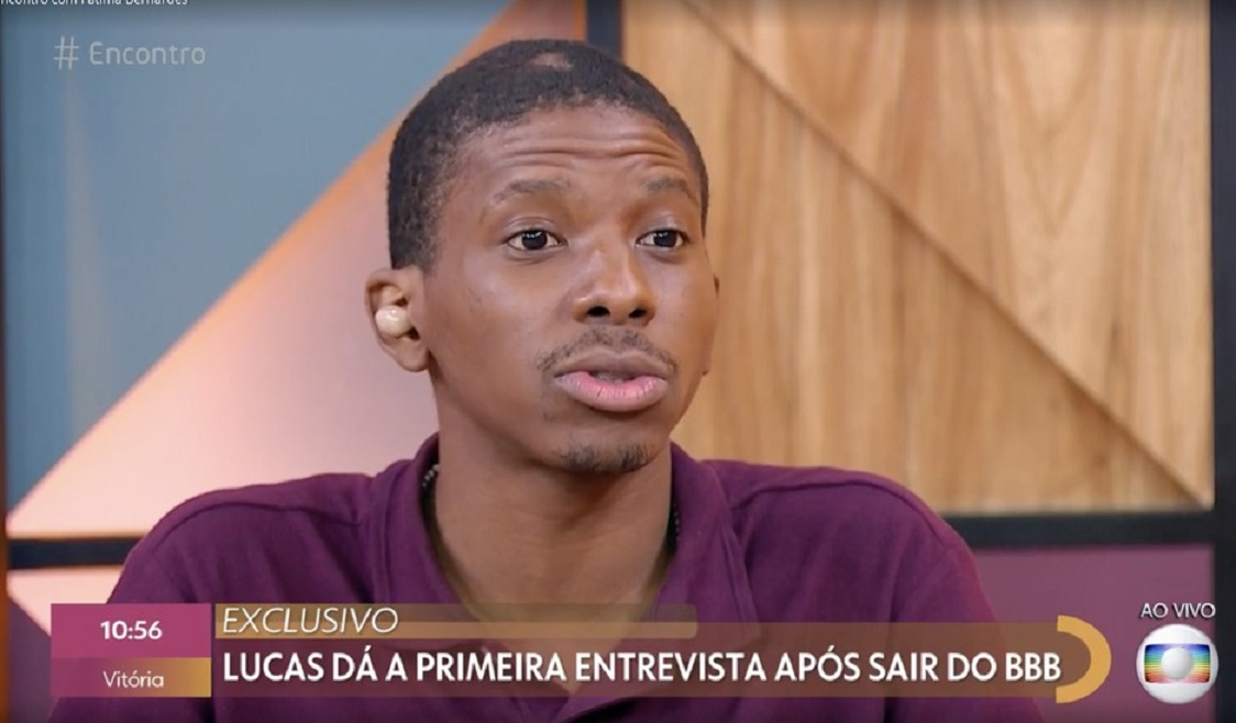 Lucas diz que sofria opressão na vida e esperava estar seguro no BBB 21