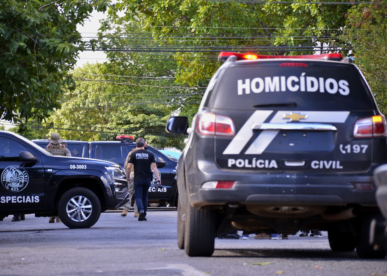 Polícia Civil Mais de 80 pessoas foram presas por homicídio doloso em Goiás na última semana