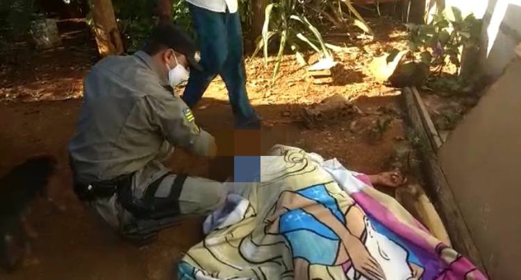 PM socorre idosa que caiu em cisterna de 12 metros em São João da Aliança