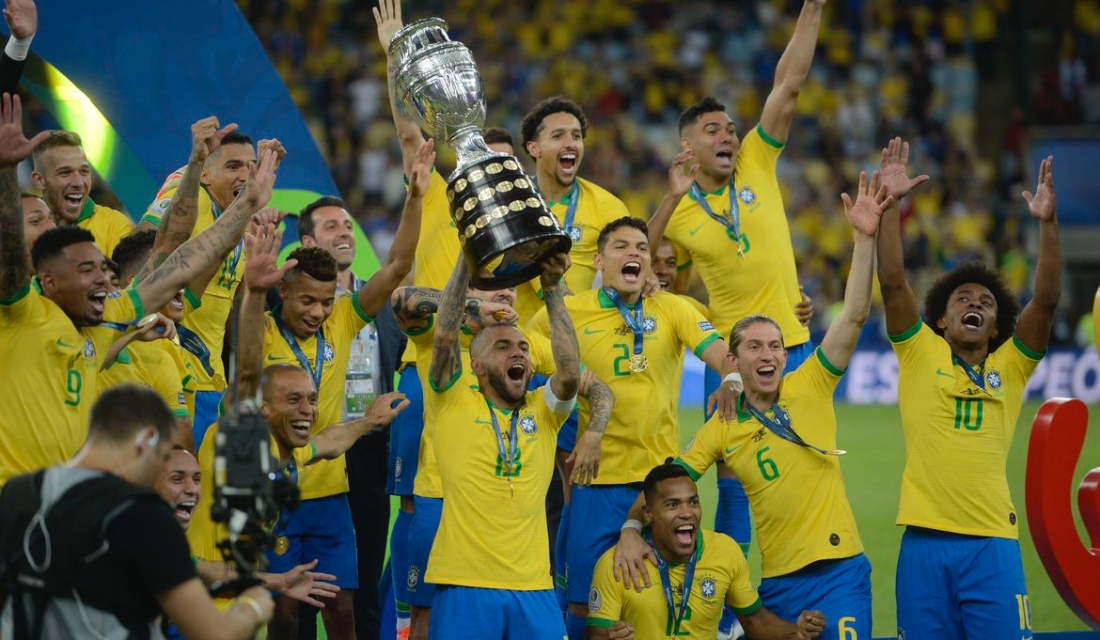 Brasil é campeão da Copa América (Foto: Fernando Frazão/Agência Brasil)