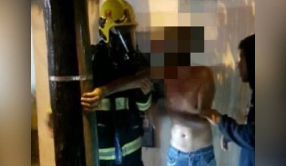 Homem é resgatado de incêndio enquanto dormia em casa, em Rio Verde