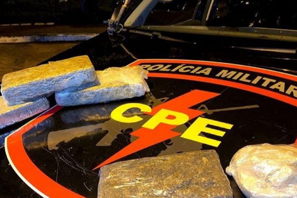 Polícia apreende super-maconha e pasta base de cocaína avaliados em R$ 60 mil